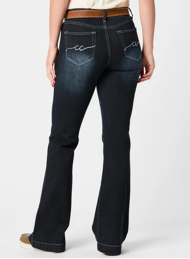 CC Western - Carissa Dark Wash Jean