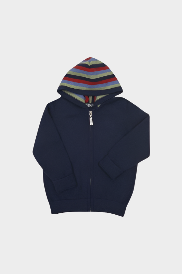 Native World Kids Striped Zip Hoody