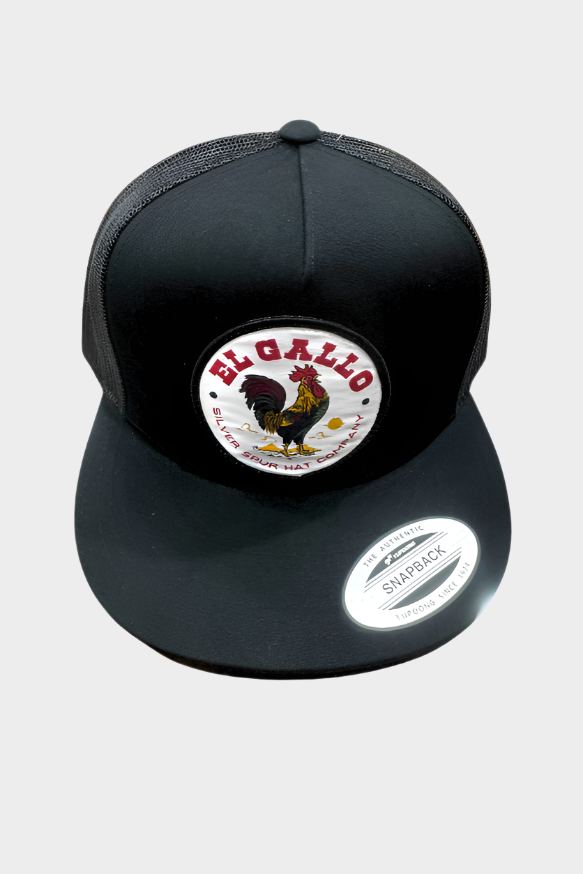 Silver Spur El Gallo Hat - Black