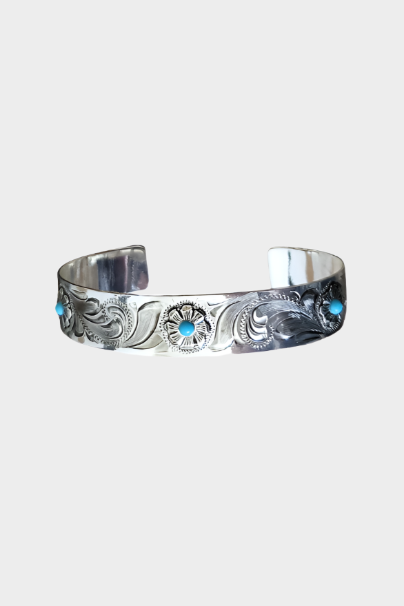 Austin Accent BRACELET CUFF SM W/ TURQ STONE