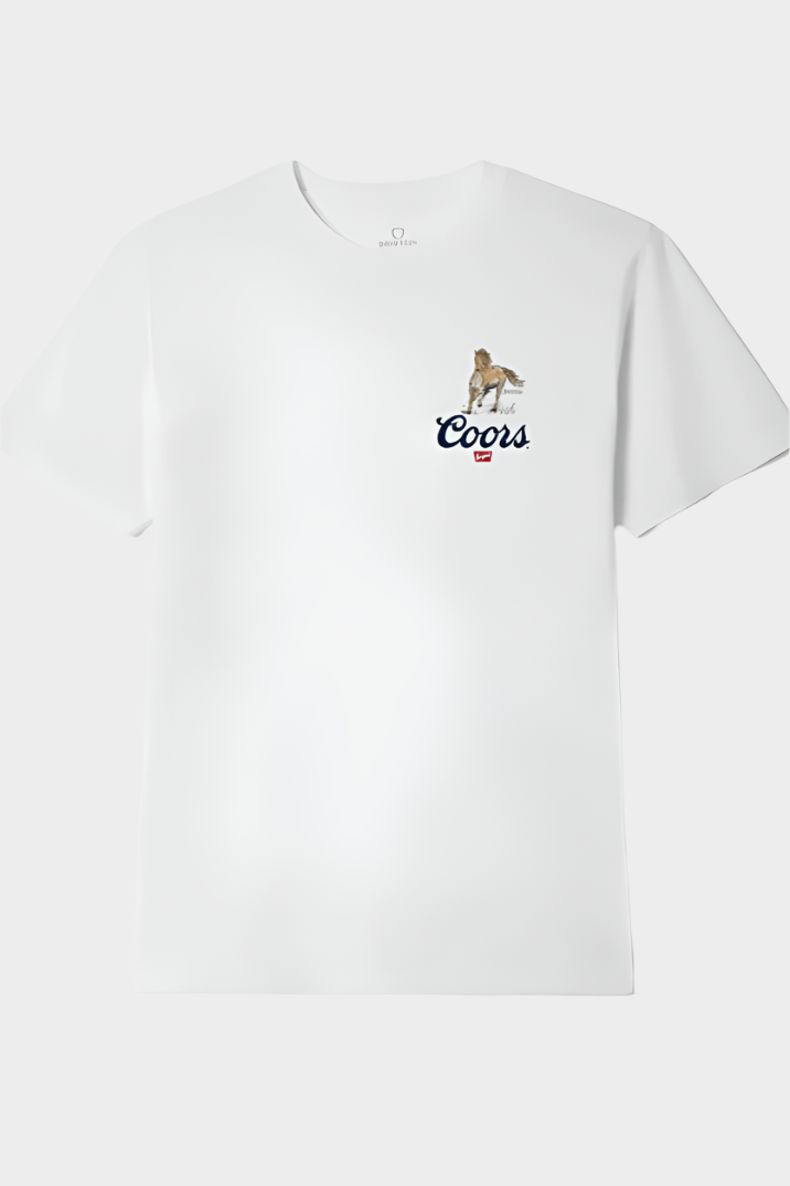 Brixton Mens Coors Roam S/S Standard T-Shirt