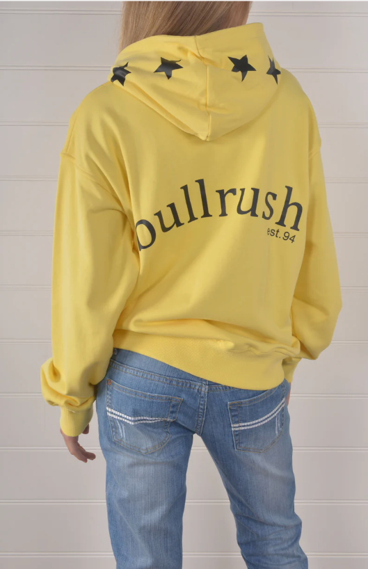 Bullrush Womens - BR Hoodie in Yellow