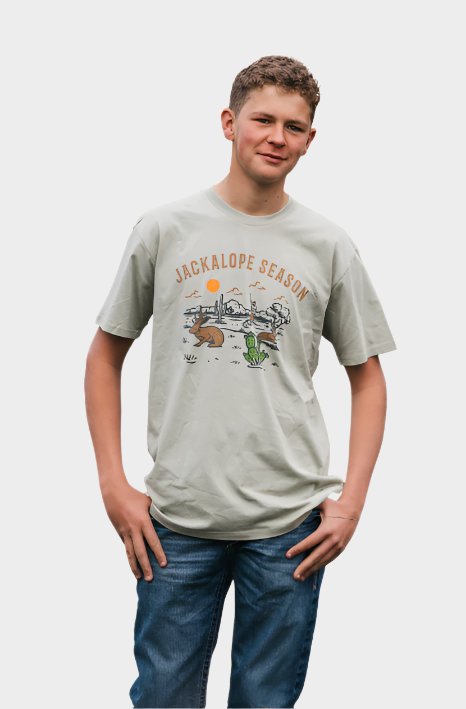 Silver Spur Jackalope Season T-Shirt (Pistacio)