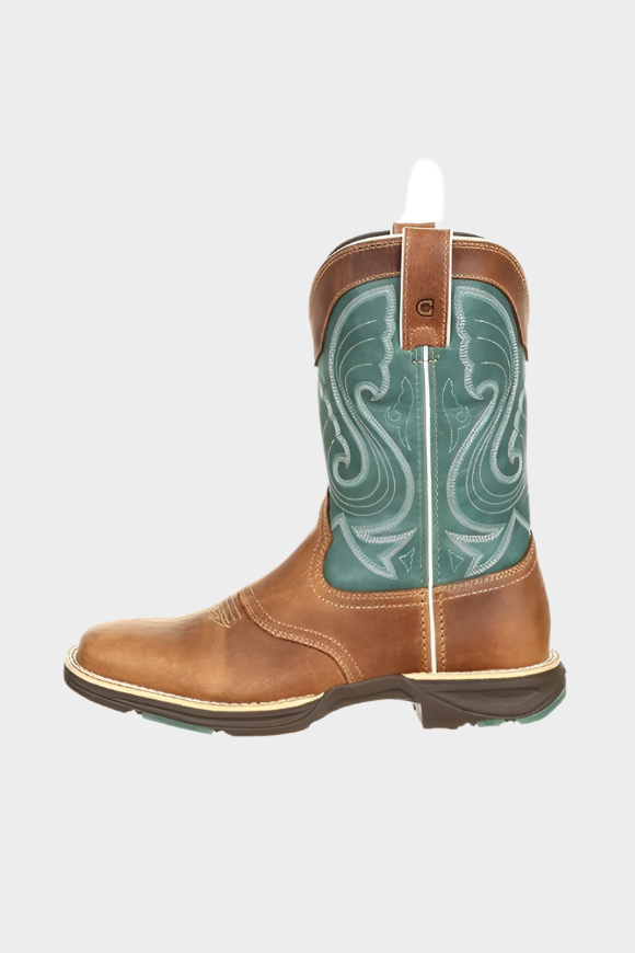 DURANGO® ULTRA-LITE™ WOMEN'S EMERALD SADDLE WESTERN BOOT