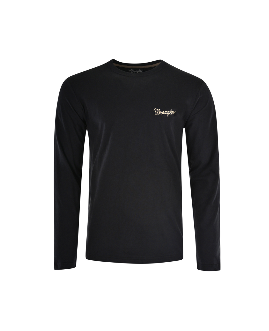 Wrangler Men's Long Live Cowboys Long Sleeve Tee