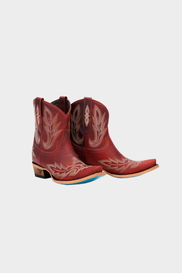 Lane Boots Lexington Bootie - Smoldering Ruby