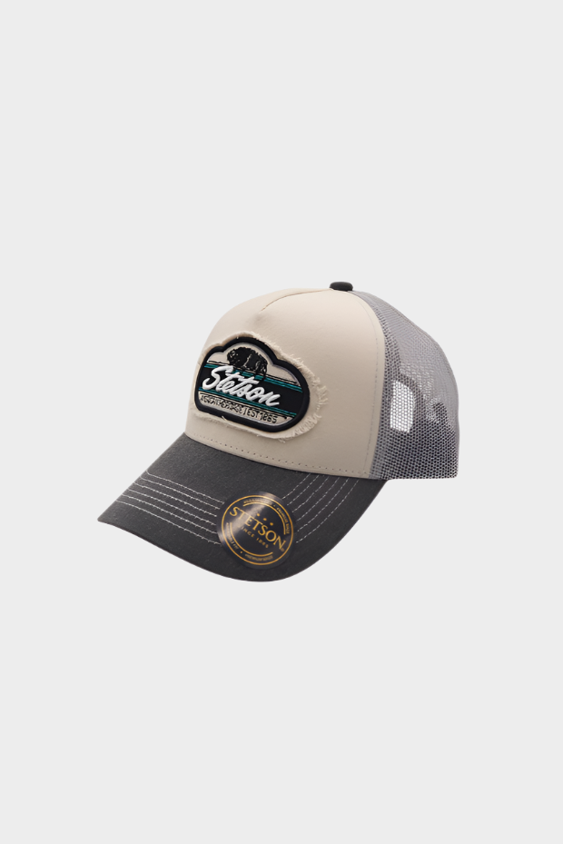Stetson BISON TRUCKER STEEL - GREY