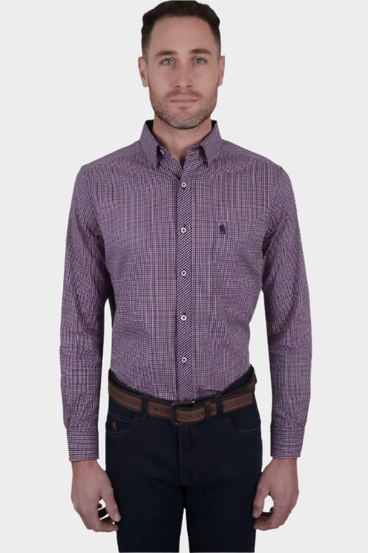 THOMAS COOK MENS BO 1PKT TAILORED L/S SHIRT