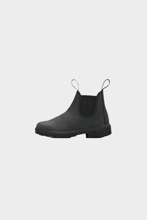 Blundstone 1325 Kids Elastic Sided Boot (Rustic Black)