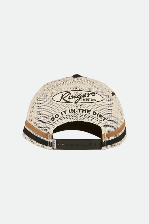 Ringers Western Country Club Deep Fit Trucker Cap - Black