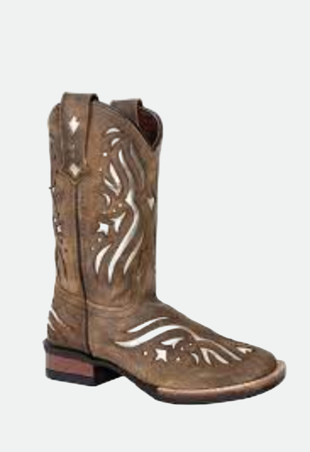 Roper Little Kids - Shiloh Brown/Silver (SALE)