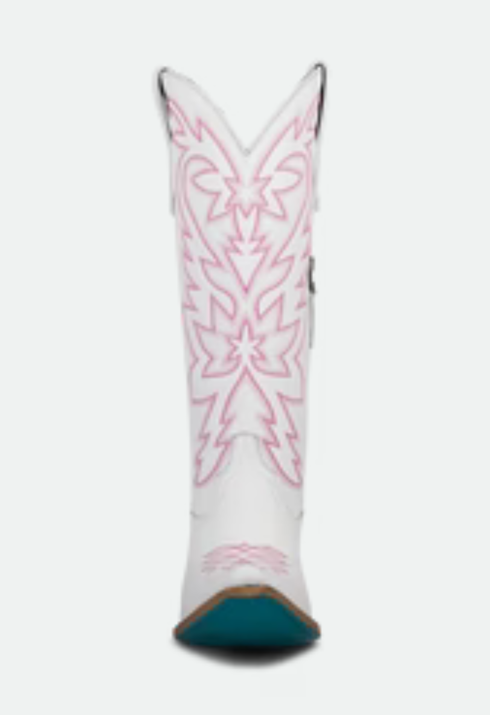 Lane Boots Smokeshow Boot - Matte White and Neon Pink