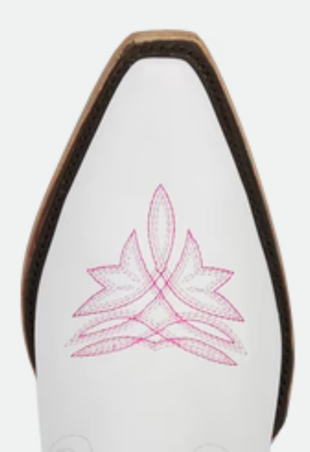 Lane Boots Smokeshow Boot - Matte White and Neon Pink
