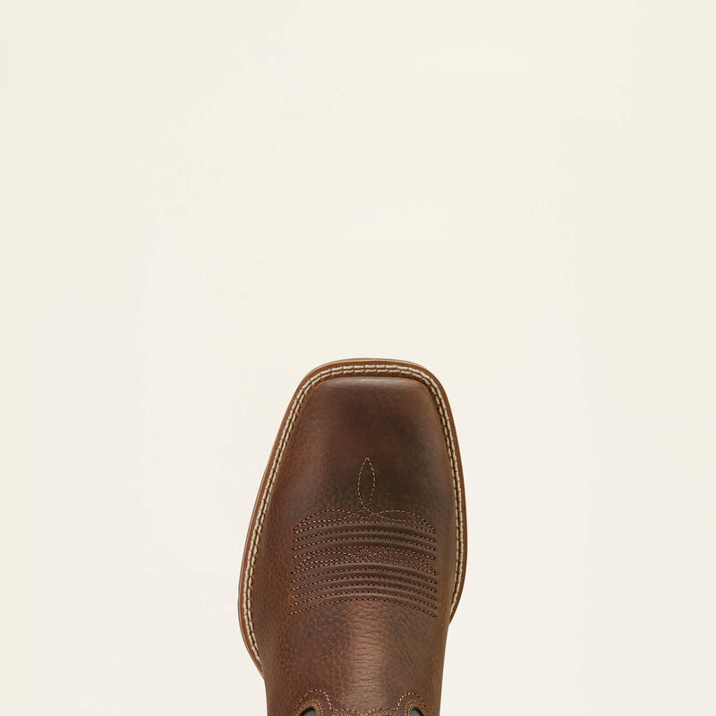 Ariat Men's Sport Outdoor Cowboy Boot - BROWN OILED ROWDY|TACK GREEN