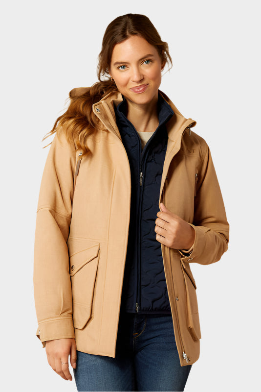 Ariat Women's Sterling Waterproof Insulated Parka - TANNIN
