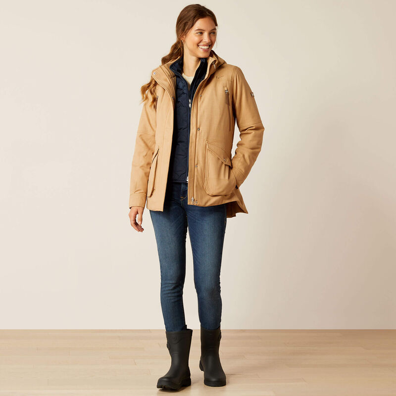 Ariat Women's Sterling Waterproof Insulated Parka - TANNIN