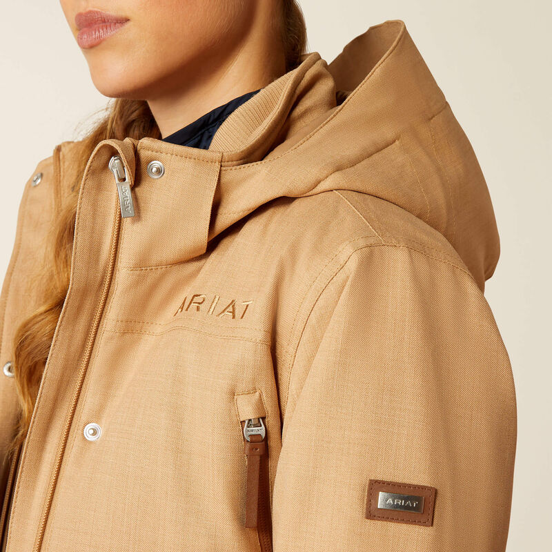 Ariat Women's Sterling Waterproof Insulated Parka - TANNIN