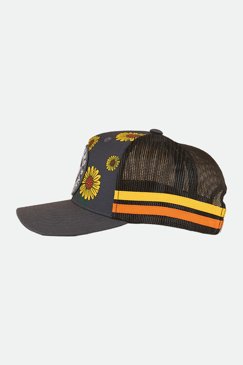 Ringers Western Sunflowers Trucker Cap - Black / Multi