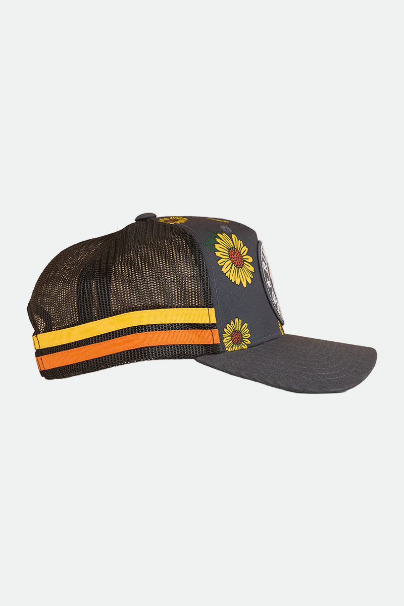 Ringers Western Sunflowers Trucker Cap - Black / Multi