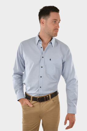 Thomas Cook Men's Dixon 1-Pocket L/S Shirt (Royal Blue)