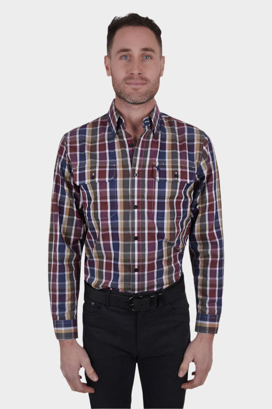 THOMAS COOK MENS DYLAN 2PKT L/S SHIRT - SALE