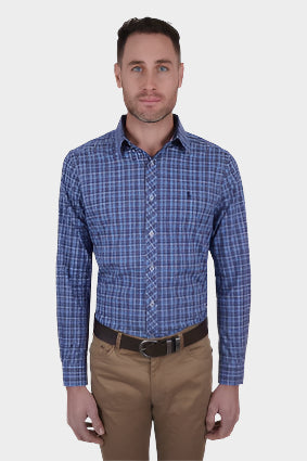 THOMAS COOK MENS ANGUS TAILORED LONG SLEEVE SHIRT