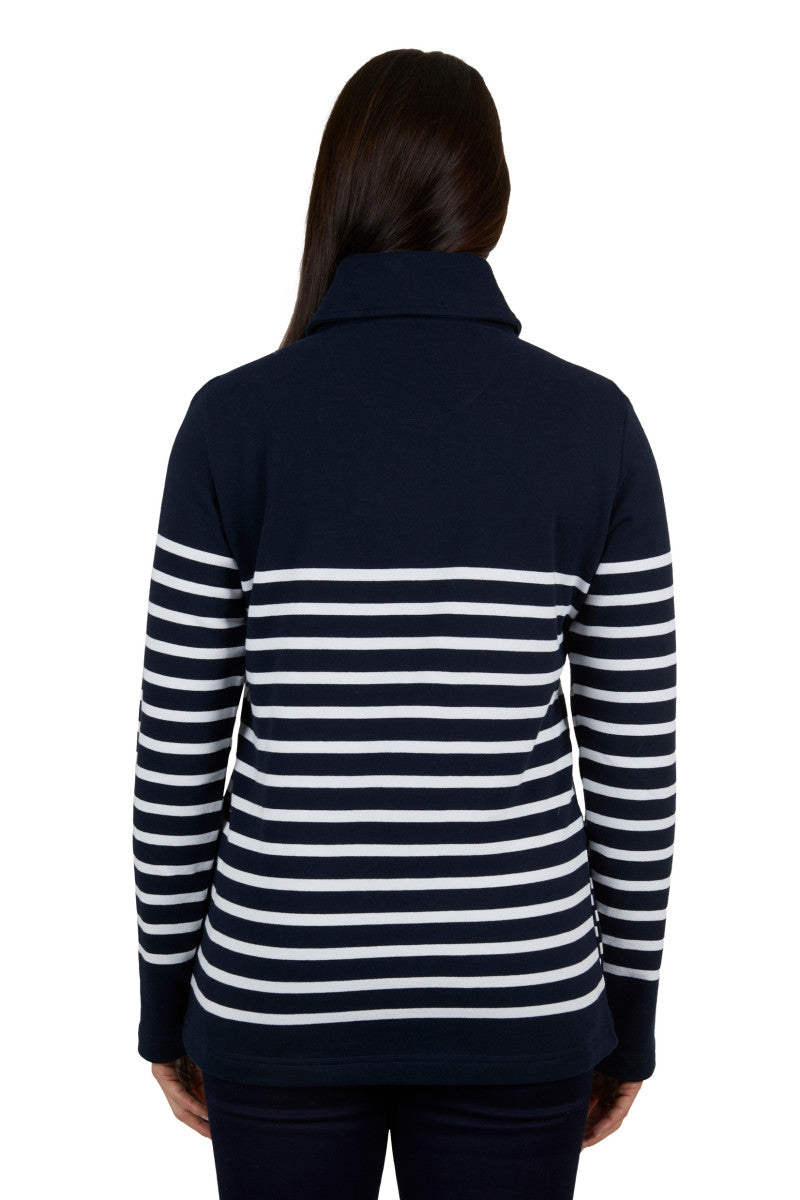 THOMAS COOK WOMENS JESSICA PULLOVER (NAVY/WHITE)