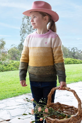 THOMAS COOK GIRLS MICHELLE JUMPER (ROSE)-CLEARANCE