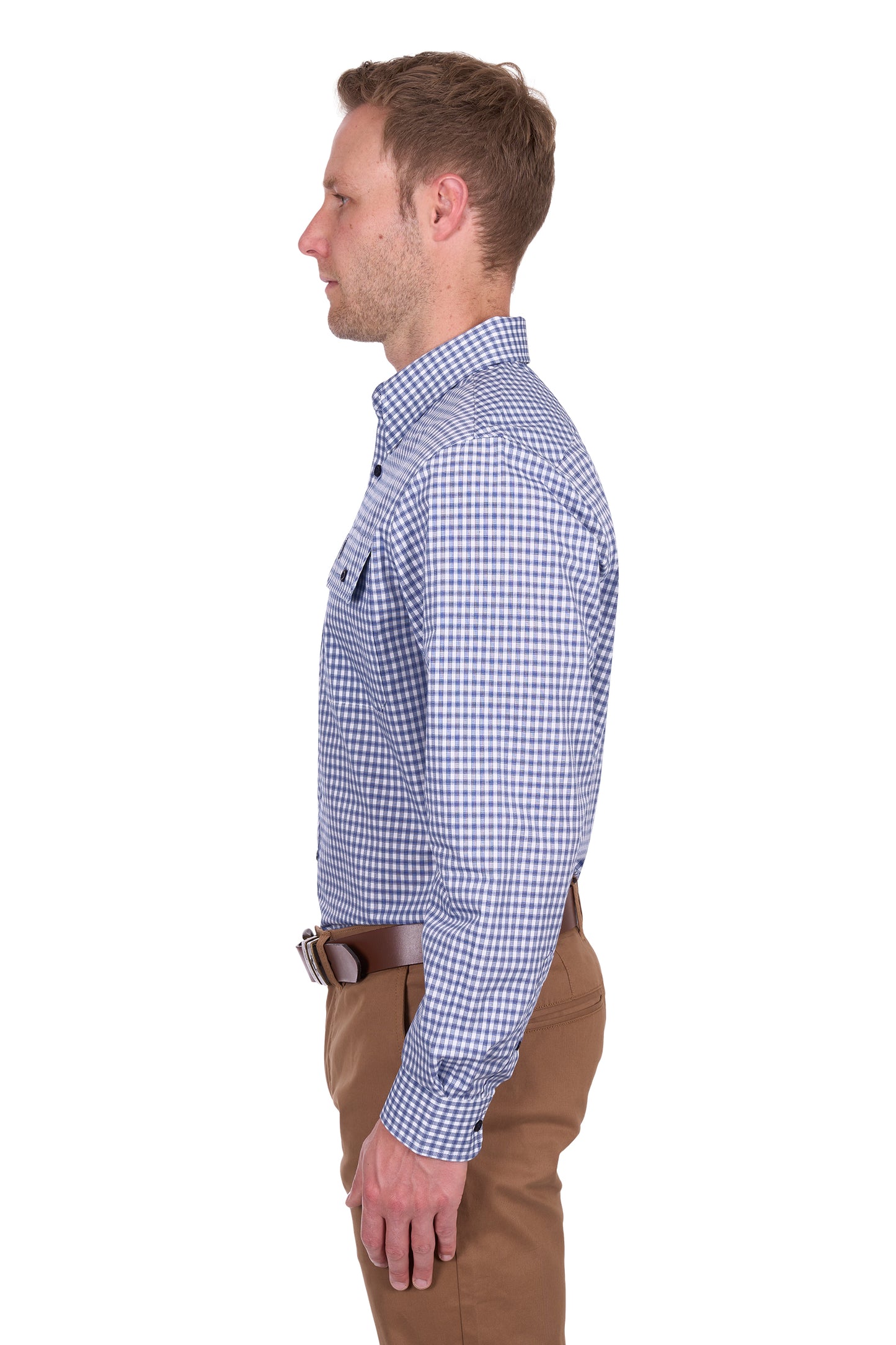 Thomas Cook Men's Richard 2Pkt Ls Shirt - Navy