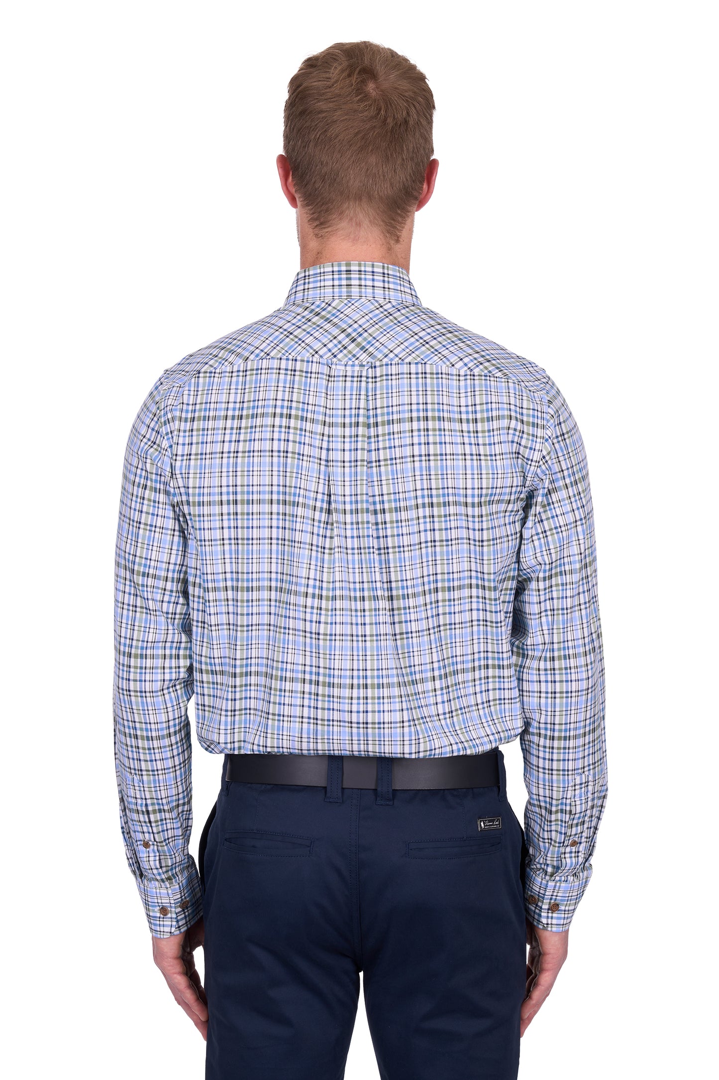 Thomas Cook Men's Eric 2Pkt Ls Shirt - Blue/Green