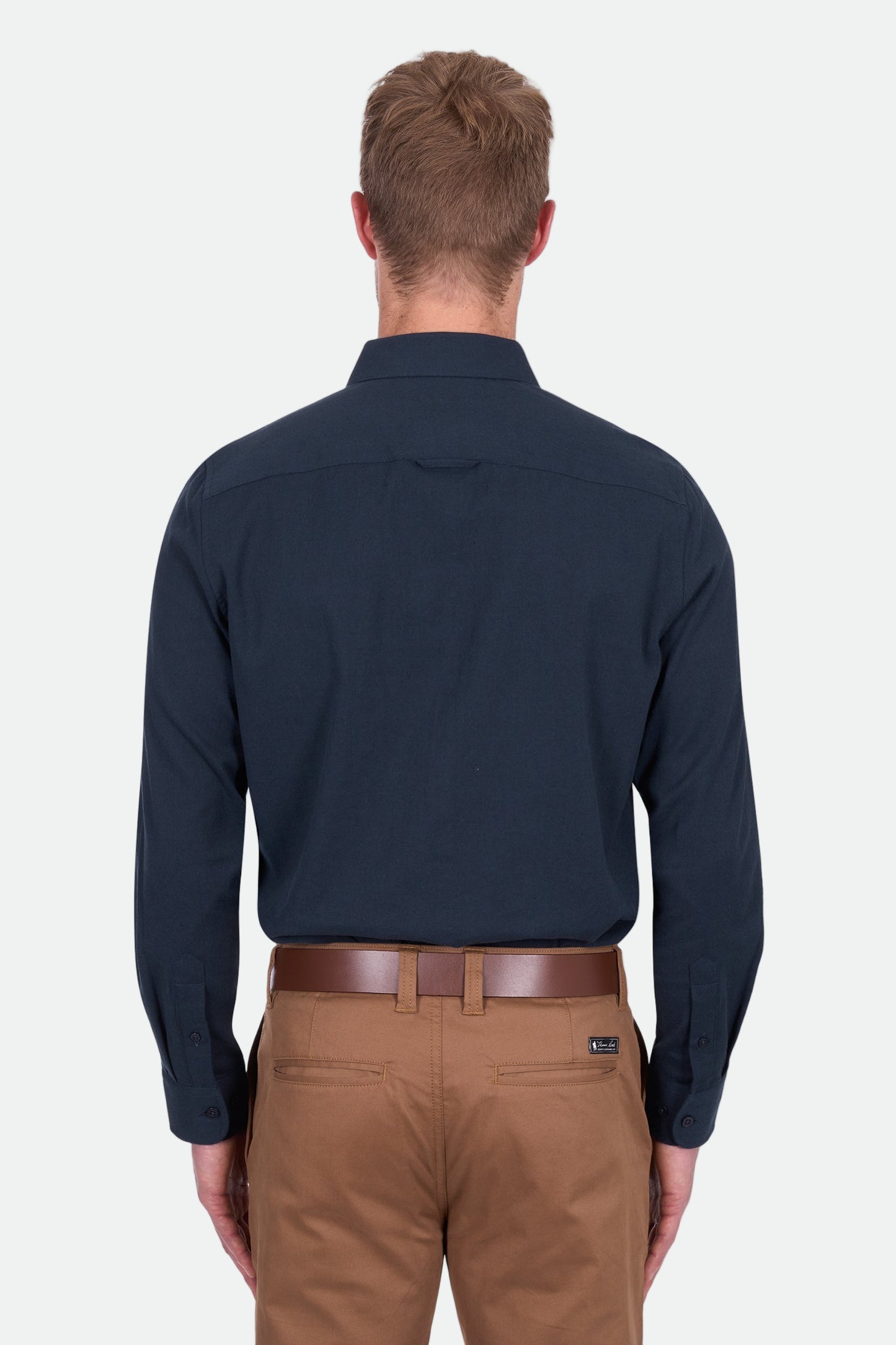 Thomas Cook Men's Roger Linen Ls Shirt - Navy