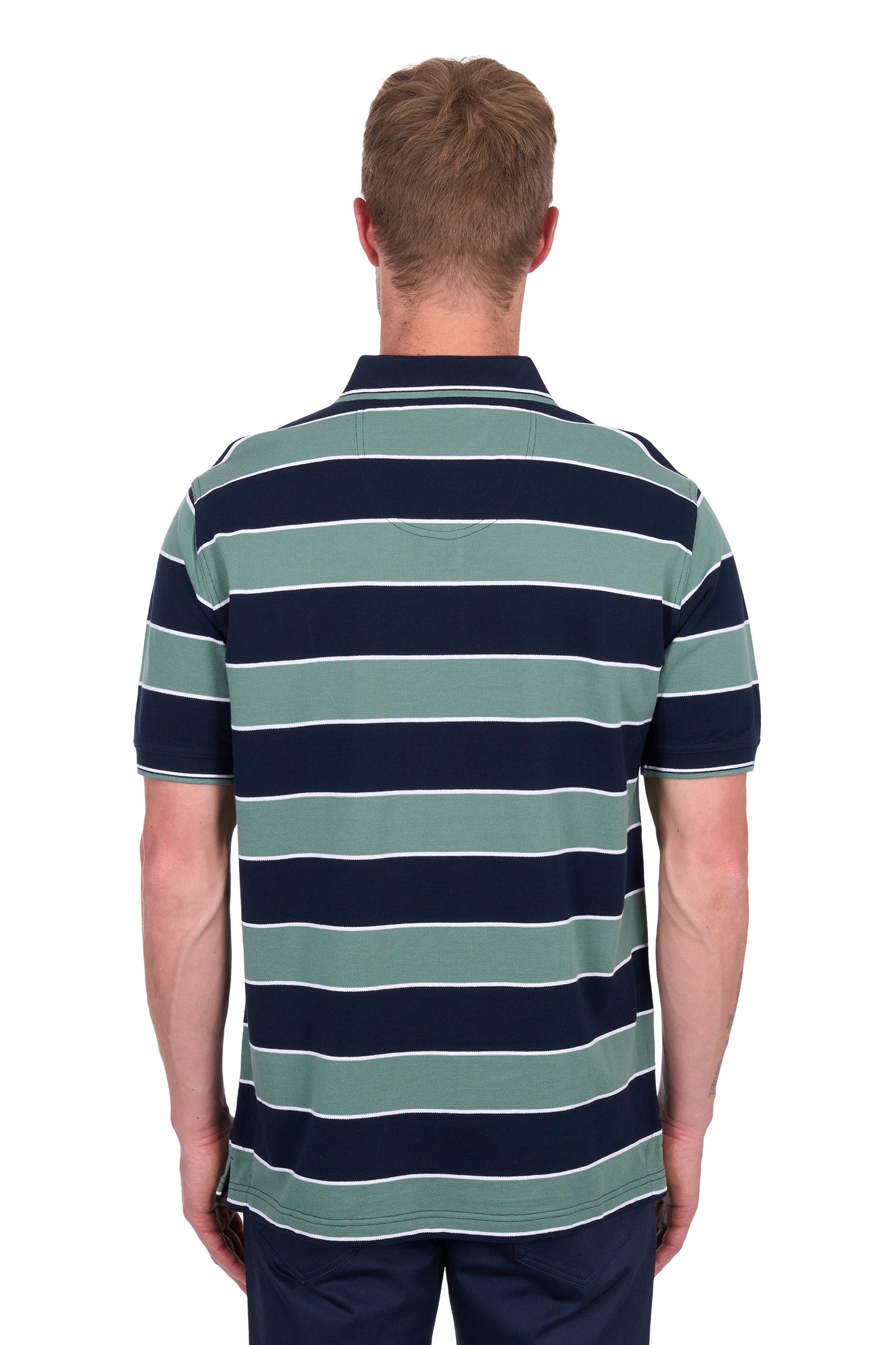 Thomas Cook Men's Todd Tailored Ss Polo - Navy/Sage