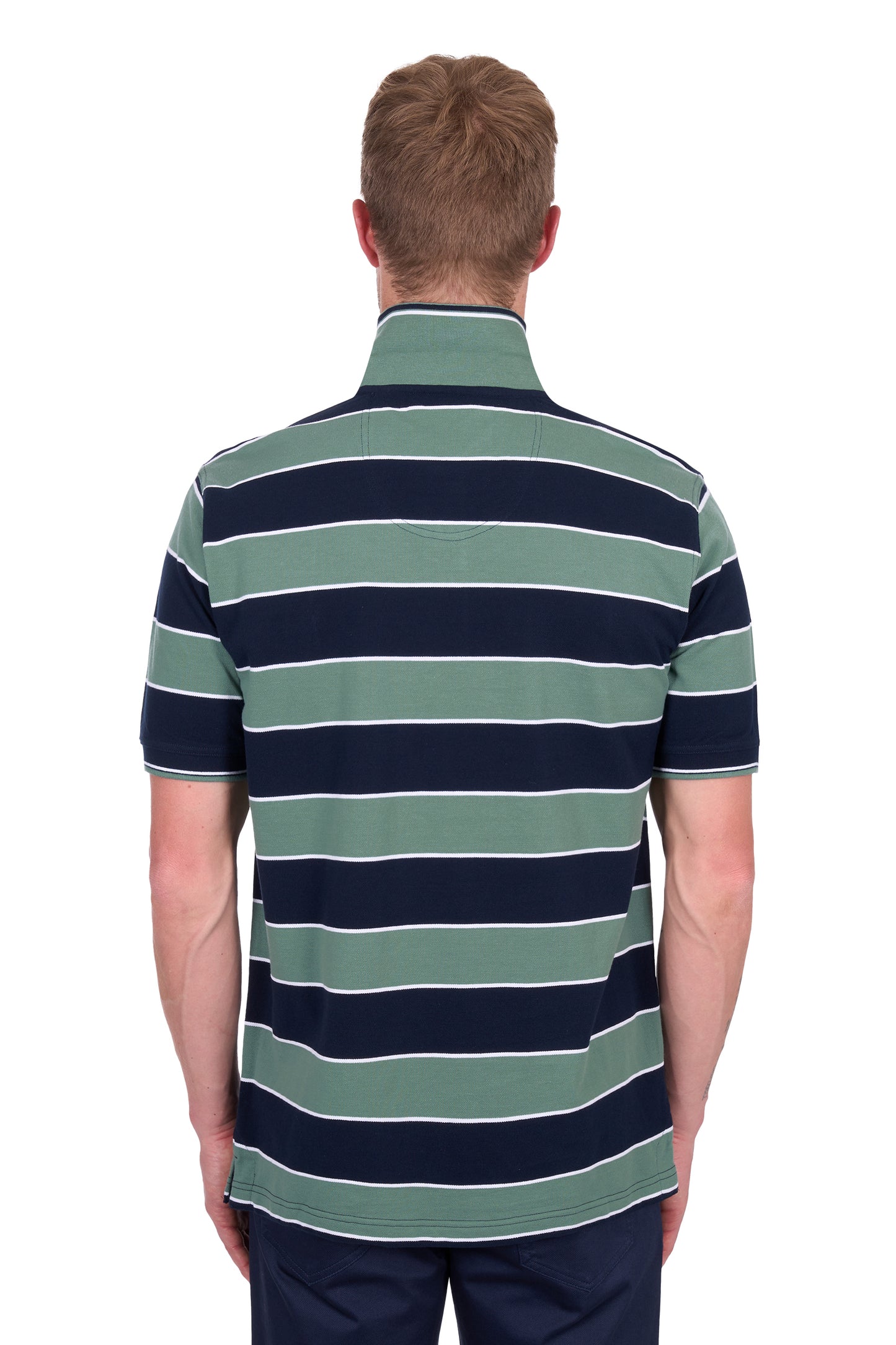 Thomas Cook Men's Todd Tailored Ss Polo - Navy/Sage