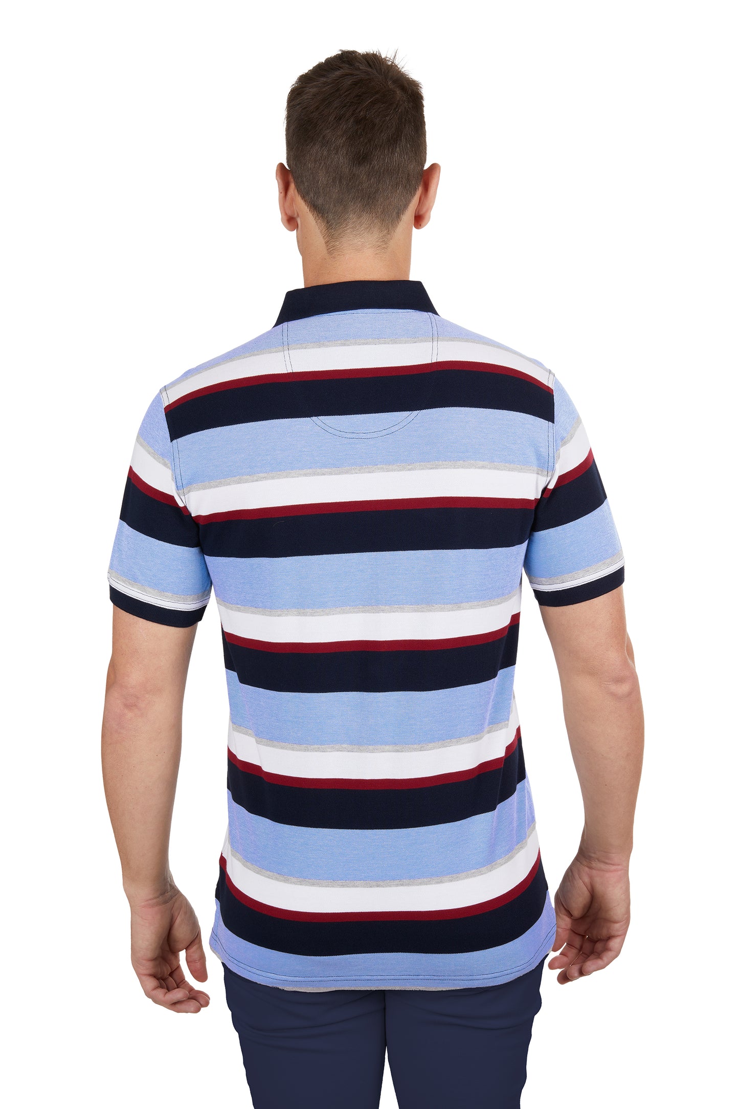 Thomas Cook Men's Gavin 1Pk Ss Polo - Navy/Blue