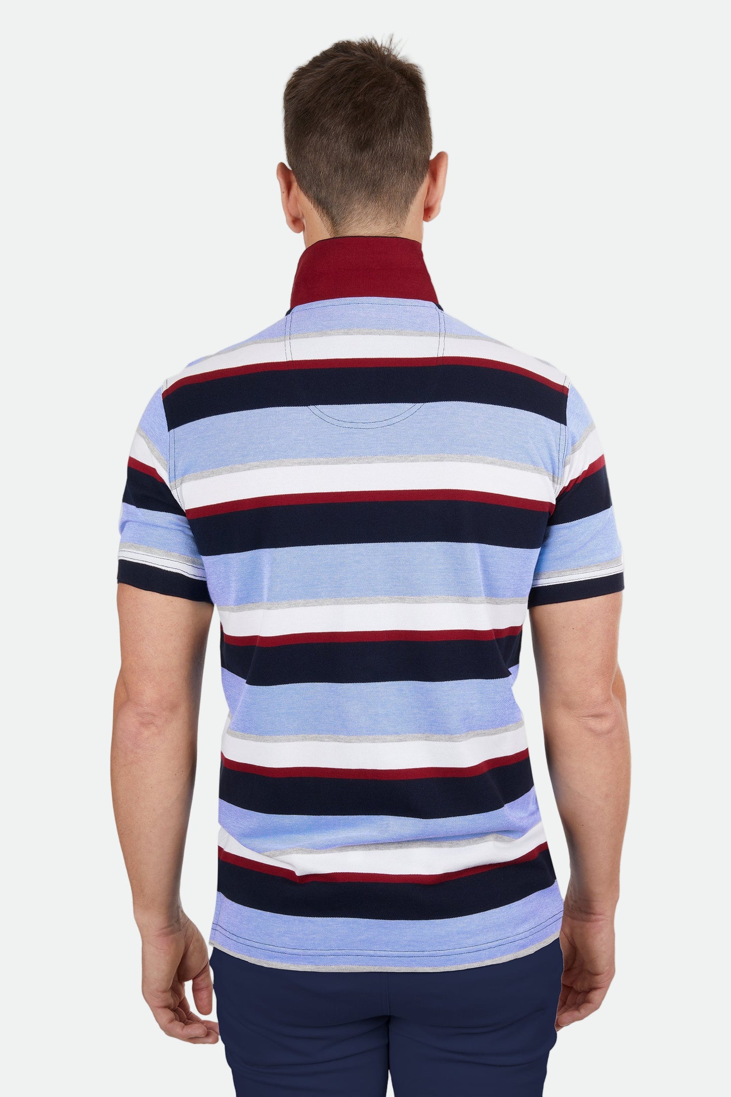 Thomas Cook Men's Gavin 1Pk Ss Polo - Navy/Blue