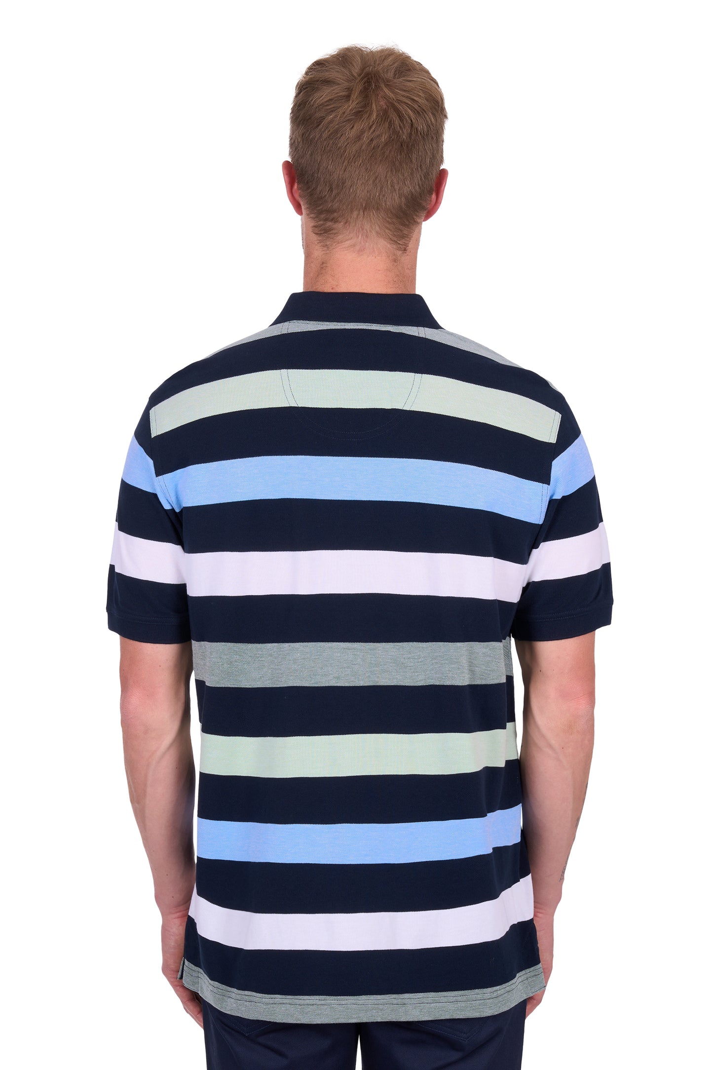 Thomas Cook Men's Charles 1Pkt Ss Polo - Navy/Green