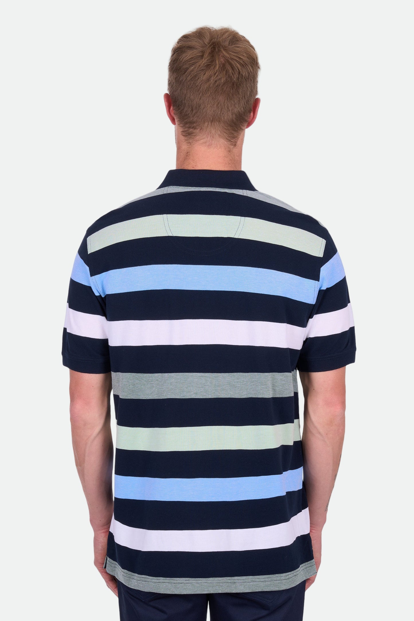 Thomas Cook Men's Charles 1Pkt Ss Polo - Navy/Green