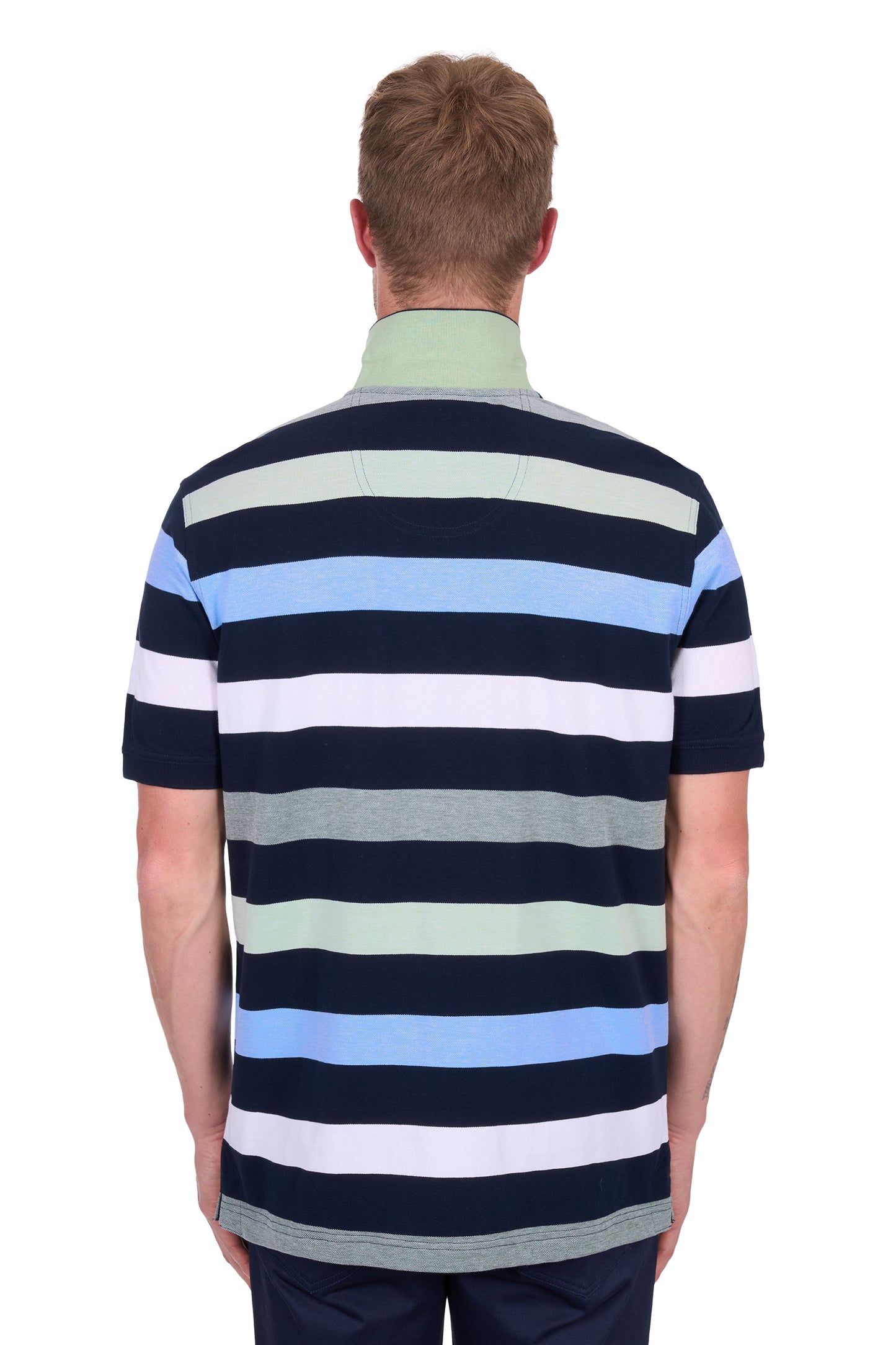 Thomas Cook Men's Charles 1Pkt Ss Polo - Navy/Green