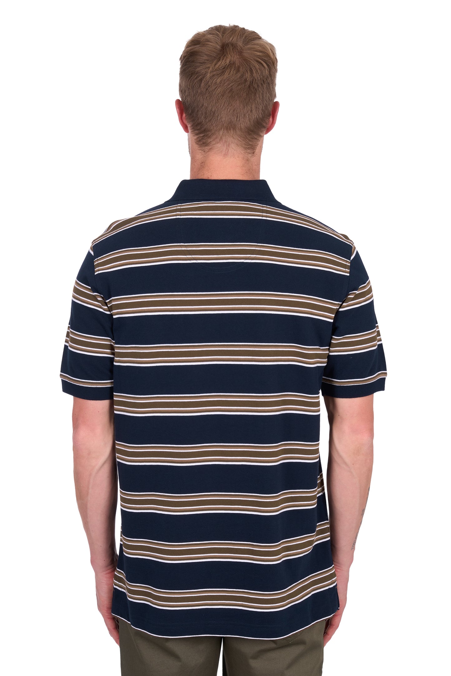 Thomas Cook Men's Anthony 1Pkt Ss Polo - Navy/Dark Tan
