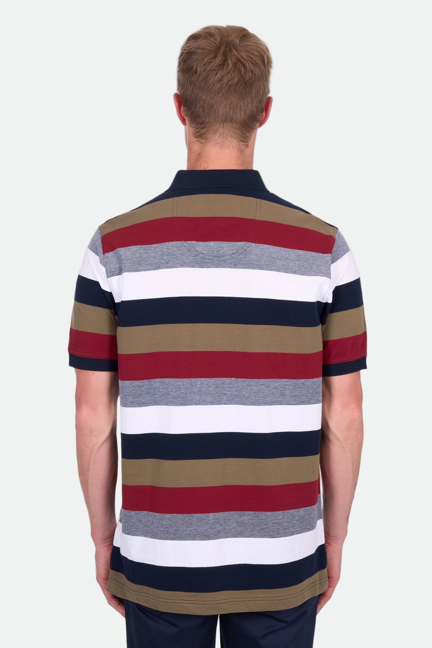 Thomas Cook Men's Sean 1Pkt Ss Polo - Navy/Red