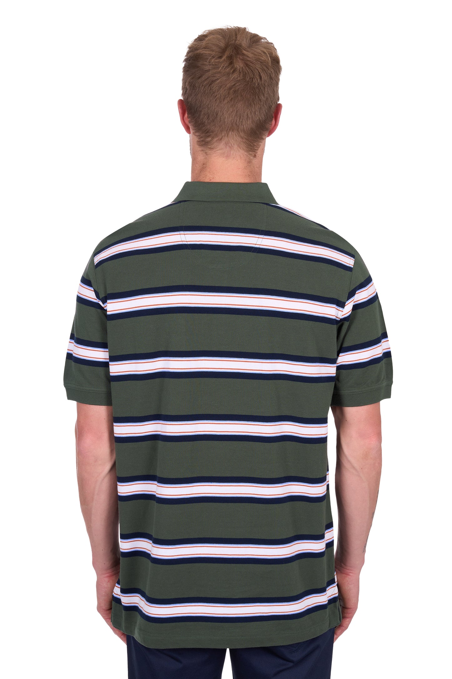 Thomas Cook Men's Chad 1Pkt Ss Polo - Navy/Green