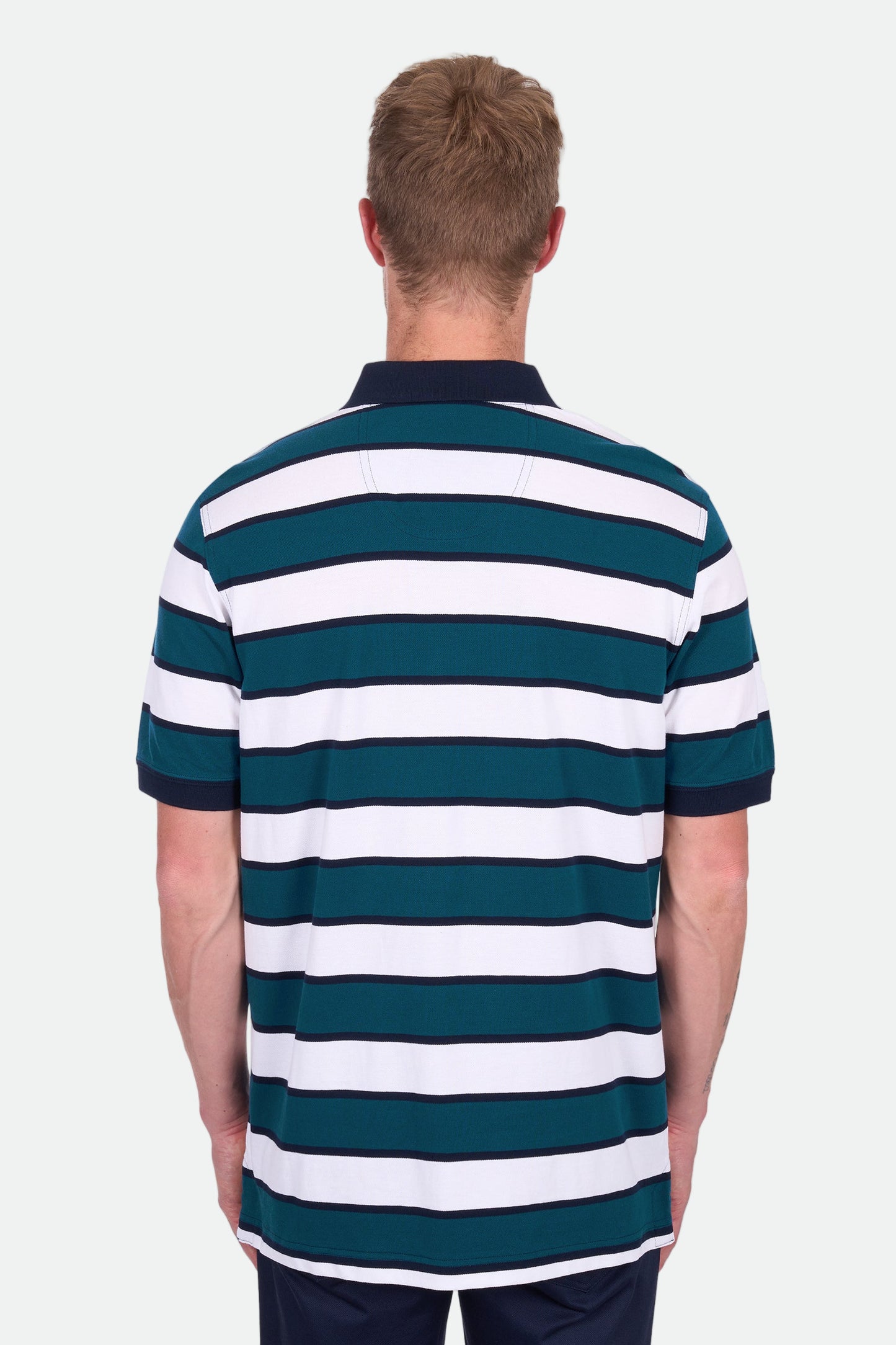 Thomas Cook Men's Ryan 1Pkt Ss Polo - White/Ocean