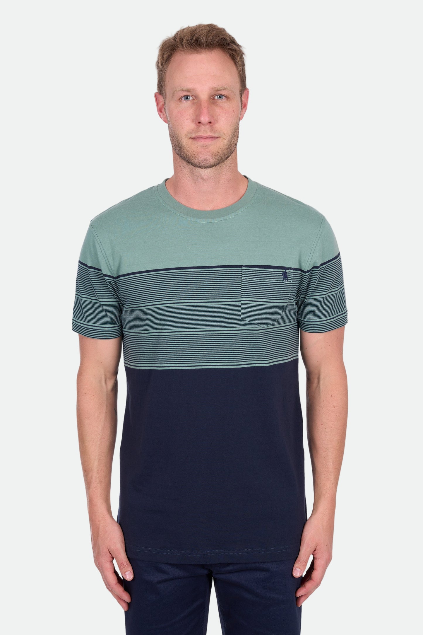 Thomas Cook Men's Jason 1Pkt Ss Tee - Navy/Sage