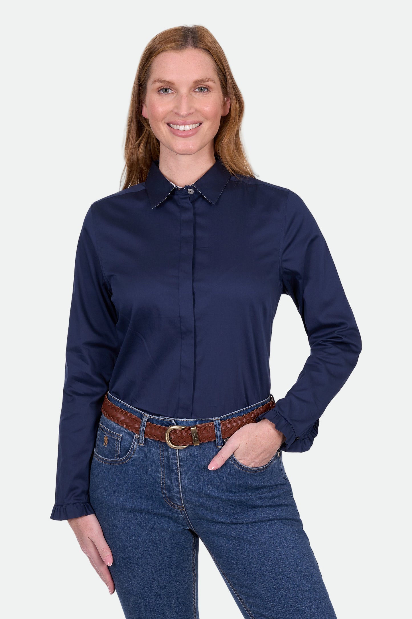Thomas Cook Women's Gill Ls Shirt - Navy