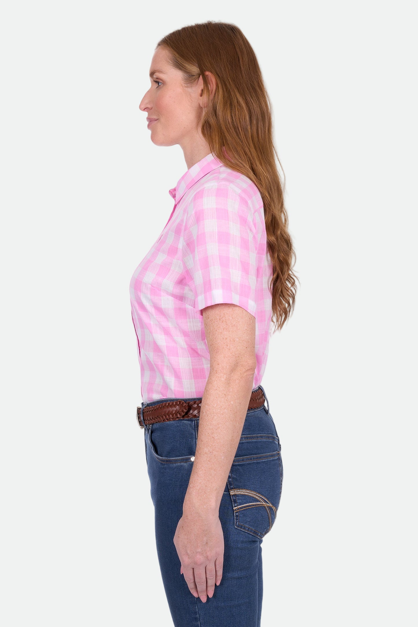 Thomas Cook Women's Eliza Ss Shirt - Pink/White