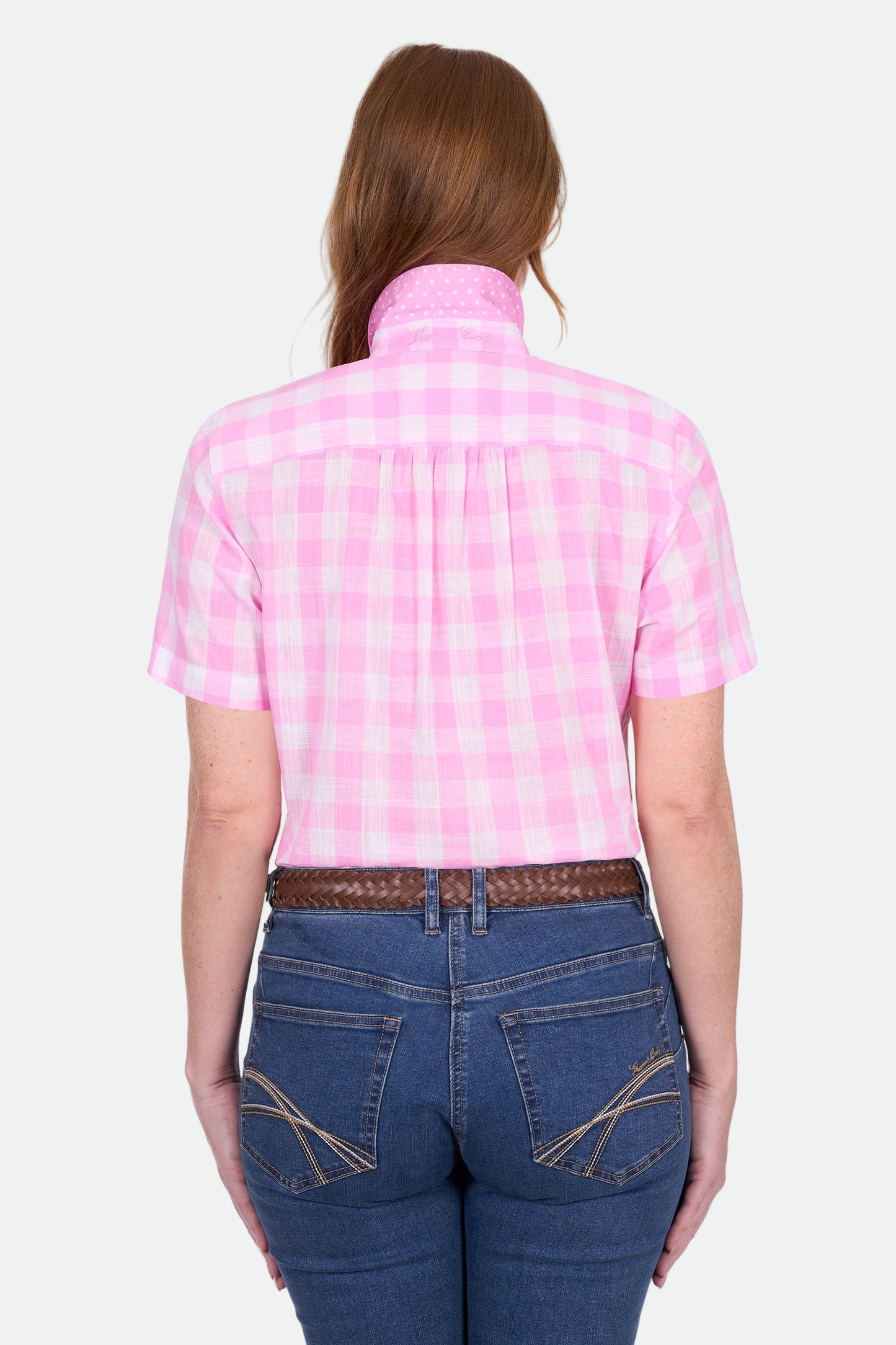 Thomas Cook Women's Eliza Ss Shirt - Pink/White