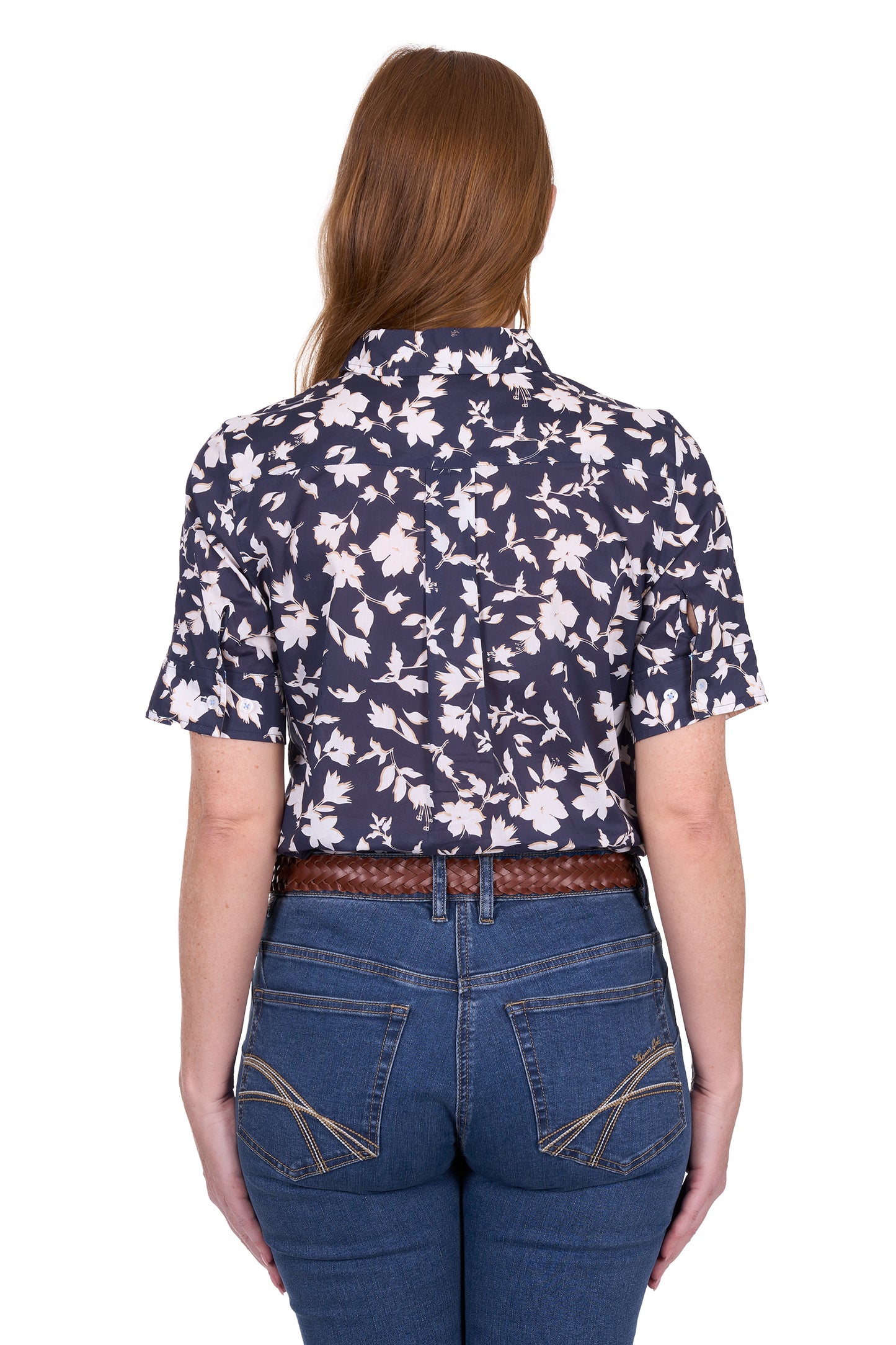 Thomas Cook Women's Celine Ss Shirt - Navy/Tan