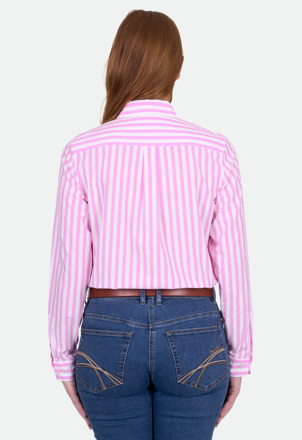 Thomas Cook Women's Charlotte Ls Shirt - Pink/White