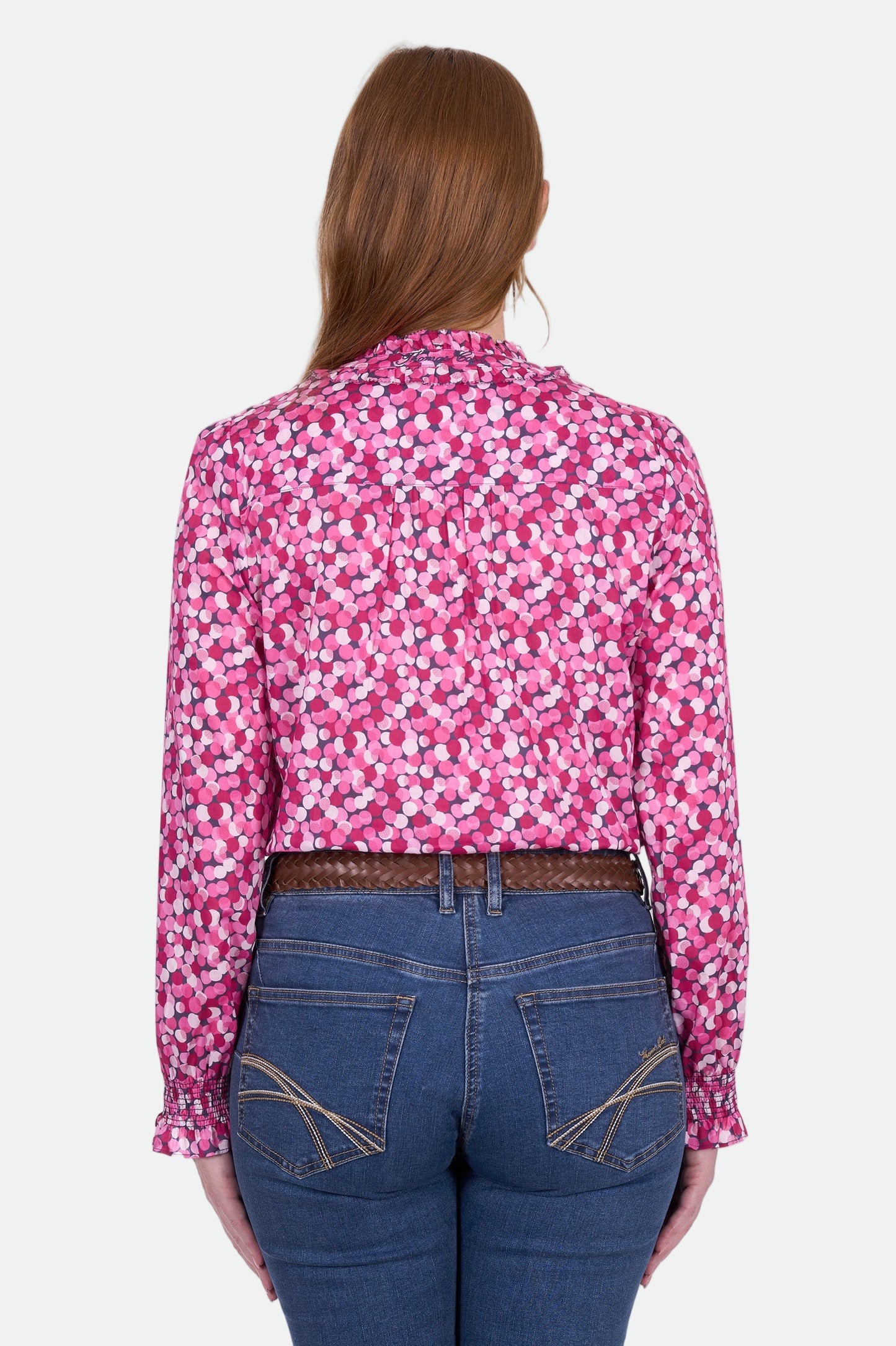 Thomas Cook Women's Ruby Ls Blouse - Hot Pink