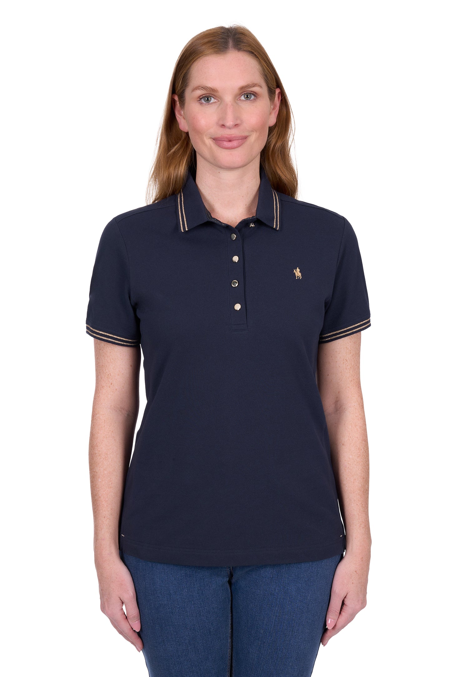 Thomas Cook Women's Lauren Ss Polo - Navy